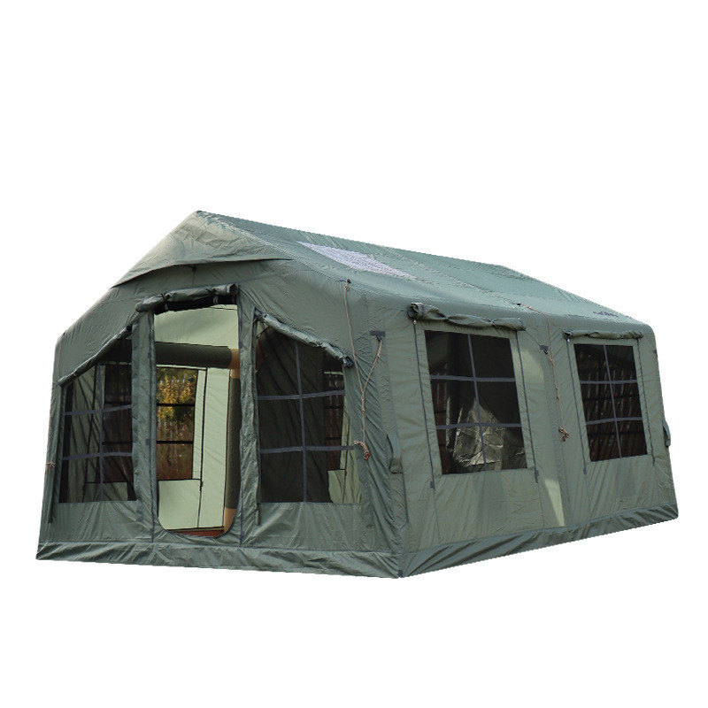 4 Seasons Mosquito Screen Cabin Tent for Camping 12.96m2 Room Space Inflatable Tent