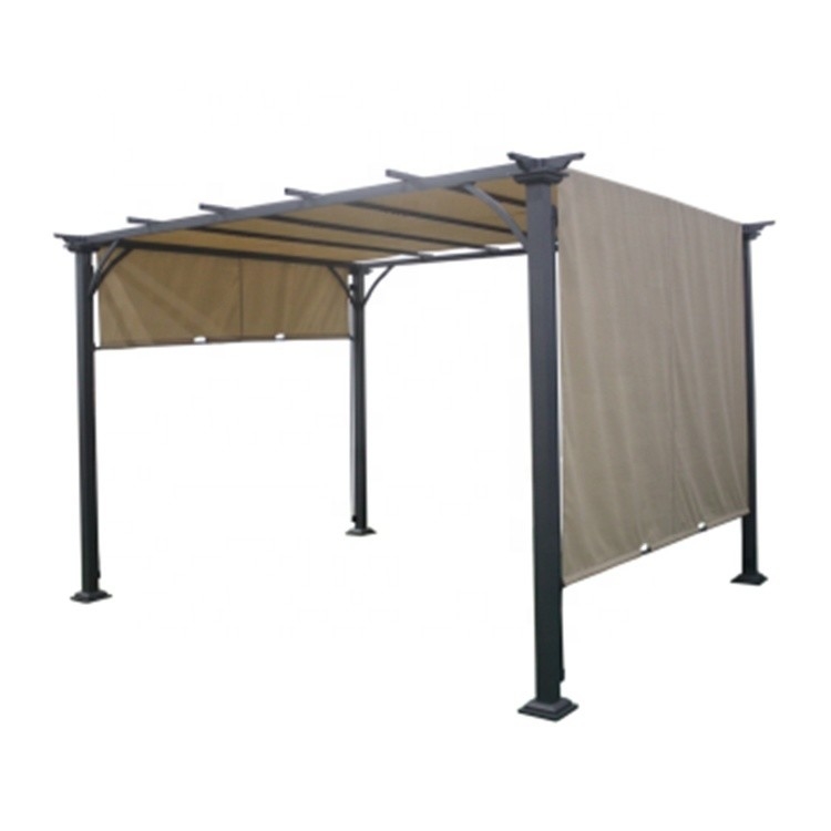 Outdoor Garden Patio Party Gazebo Tent 3*3.5*2.4m with Durable Polyester Sail Material