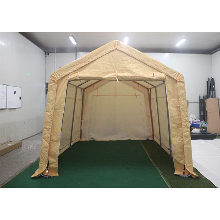NATURE CP026 Portable Metal and Fabric Car Auto Tents Outdoor Garage Rollup Car carport