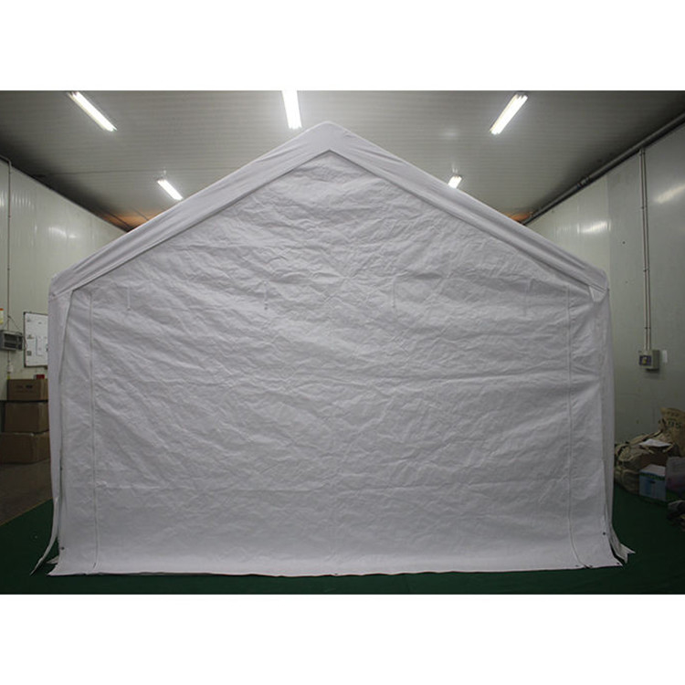 Carport Garage Canopy Shelter Tent With Sidewalls Galvanized Poles for Vehicle Storage