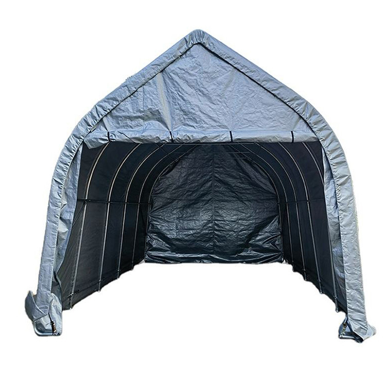 Galvanized Frame Finishing Car Parking Shed for Easy Installation and Partial Coverage