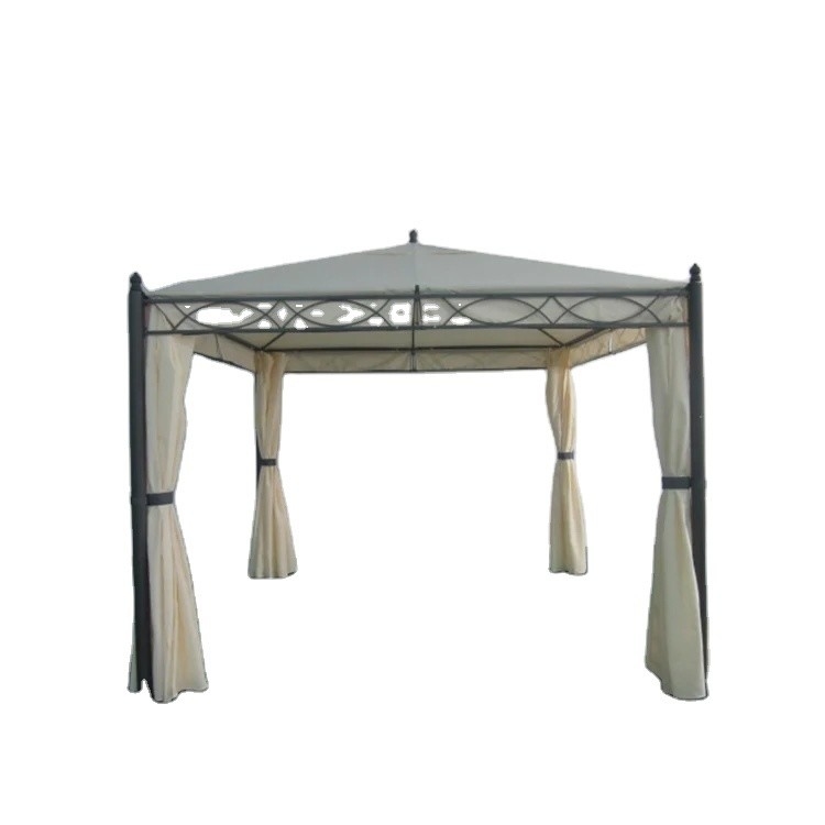 PA Coated 3*3*2.75m Grade Canopy and Collapsible Garden Structures Gazebo with Netting