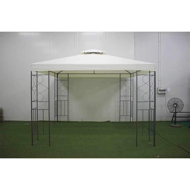 Create a Stylish and Functional Outdoor Space with the 3x3m Steel Patio Gazebo Pavillon