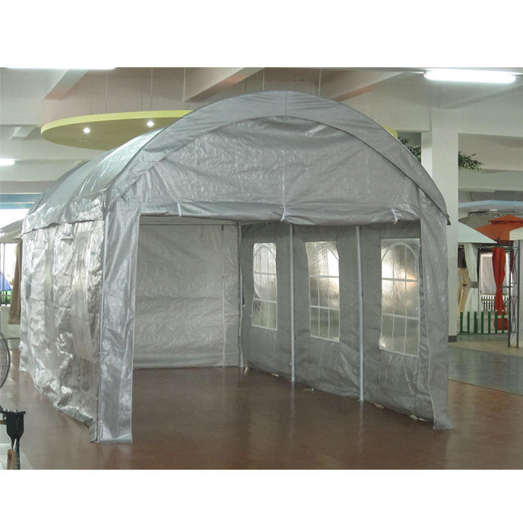Waterproof Steel Frame Dome Storage Tent Shelter Carport Canopy for Outdoor 300*600cm