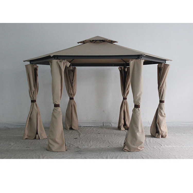 Outdoor Garden Foldable Gazebo Pergola with Easy Assembly and Pvc Coated Frame Finishing