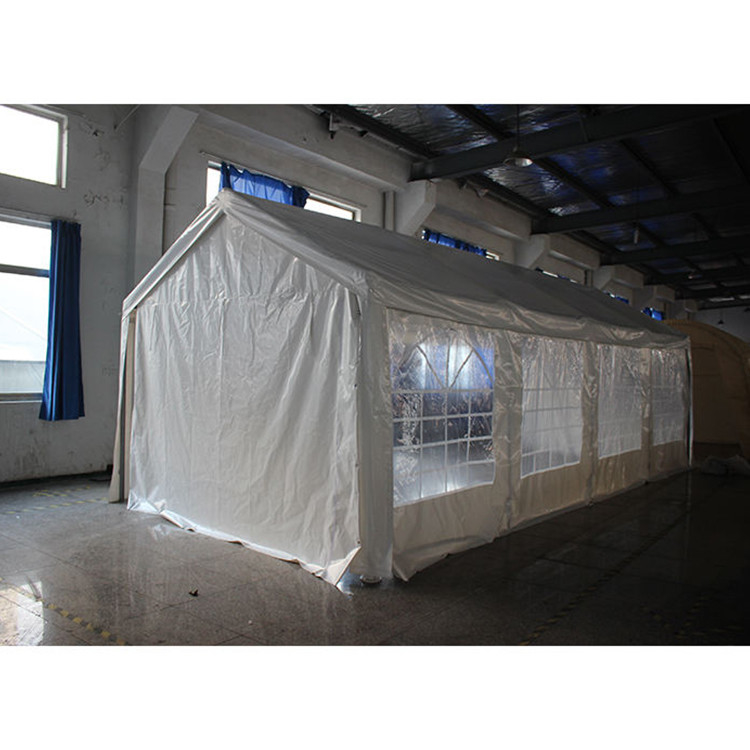 Metal Frame Top Green Outdoor Waterproof 11*25M Carport for Commercial Event Party Show