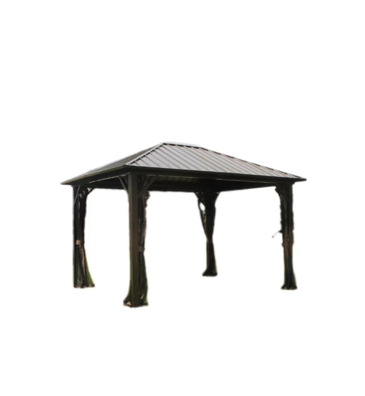 3x3.65x2.57m Galvanized Steel Garden Line Aluminium Tube Gazebo for Garden Supplies