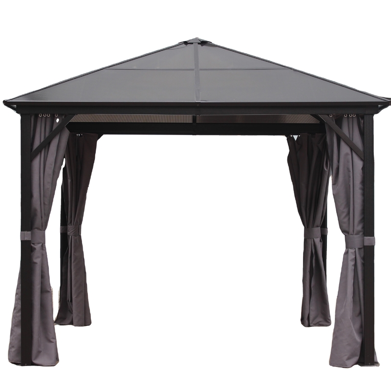 Waterproof Portable Alu. Gazebo Tent PC Board Outdoor Gazebo Canopy Shelter 3X3X2.6M